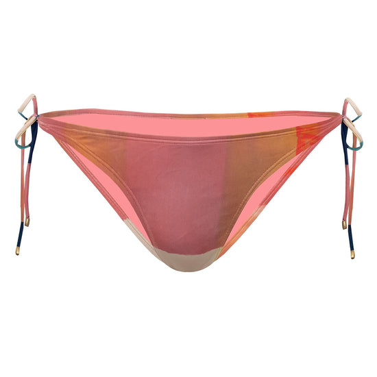 Load image into Gallery viewer, Long Side Tie Bikini Bottom Bambere
