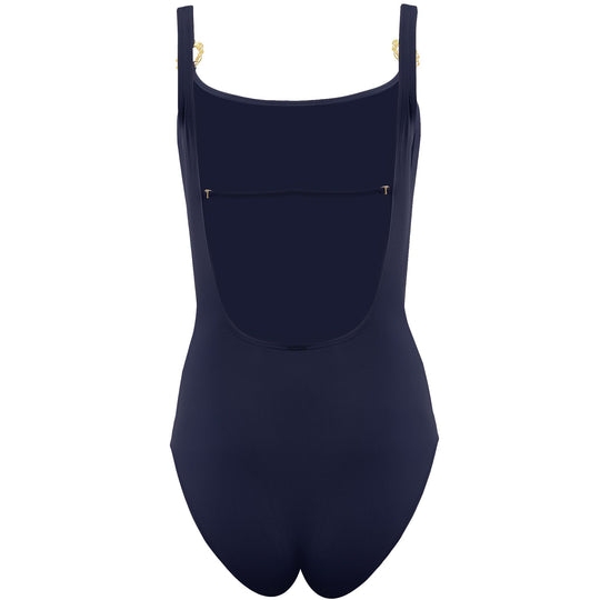 Embellished Classic One Piece Indigo Blue - One Piece
