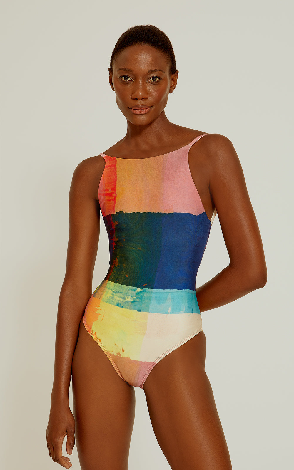 Geometric One Piece Bambere