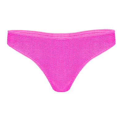 Sardinia Bikini Cheeky Bottoms Hot Pink - ONE SIZE - Bikini Bottom