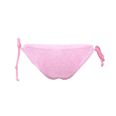 Jamaica Side Tie Bottoms Baby Pink - ONE SIZE - Bikini Bottom