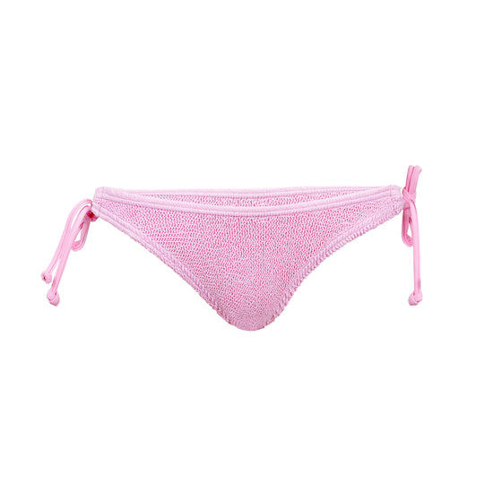 Jamaica Side Tie Bottoms Baby Pink