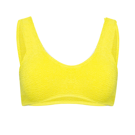 Barcelona Bikini Top Yellow