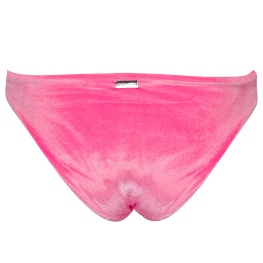 Ibiza Velvet Bikini Bottom Pink - Bikini Bottom