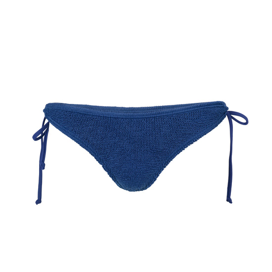 Load image into Gallery viewer, Jamaica Side Tie Bottoms Navy Blue

