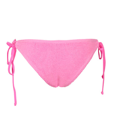 Jamaica Side Tie Bottoms Strawberry Pink - ONE SIZE - Bikini Bottom
