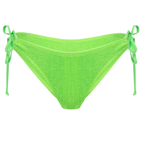 Load image into Gallery viewer, Jamaica Side Tie Bottoms LIME
