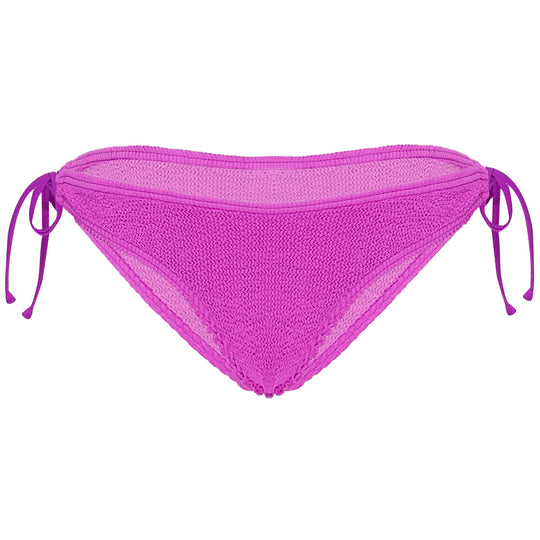 Jamaica Side Tie Bottoms Magenta - ONE SIZE - Bikini Bottom