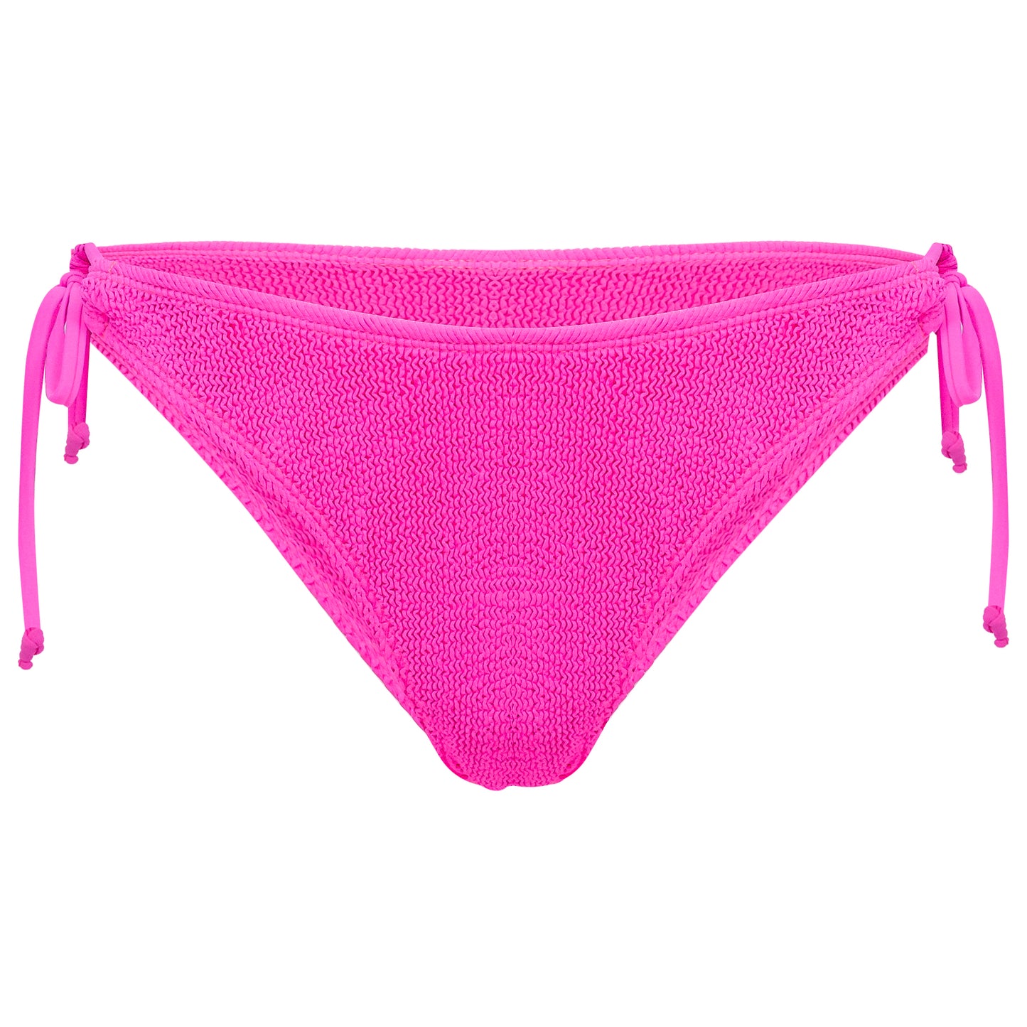 Load image into Gallery viewer, Jamaica Side Tie Bottoms Hot Pink
