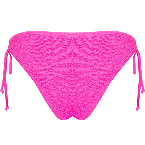 Jamaica Side Tie Bottoms Hot Pink