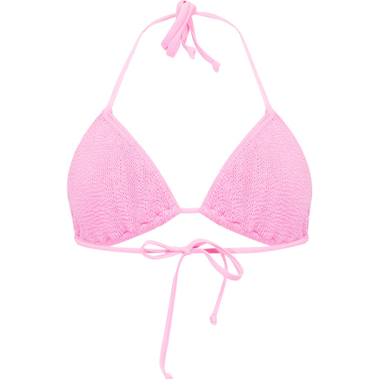 Jamaica Triangle Bikini Top Prism Pink