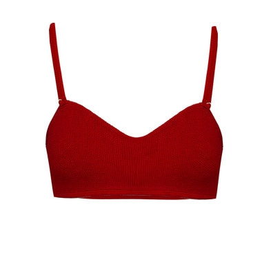 Maldives Bikini Top Burgandy - ONE SIZE - Bikini Top