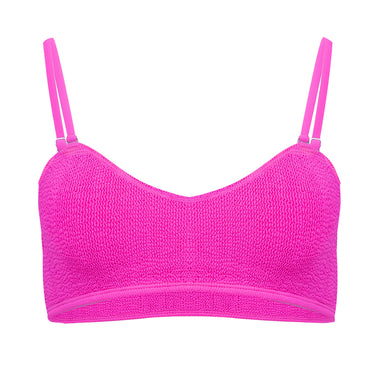 Maldives Bikini Top Hot Pink - ONE SIZE - Bikini Top
