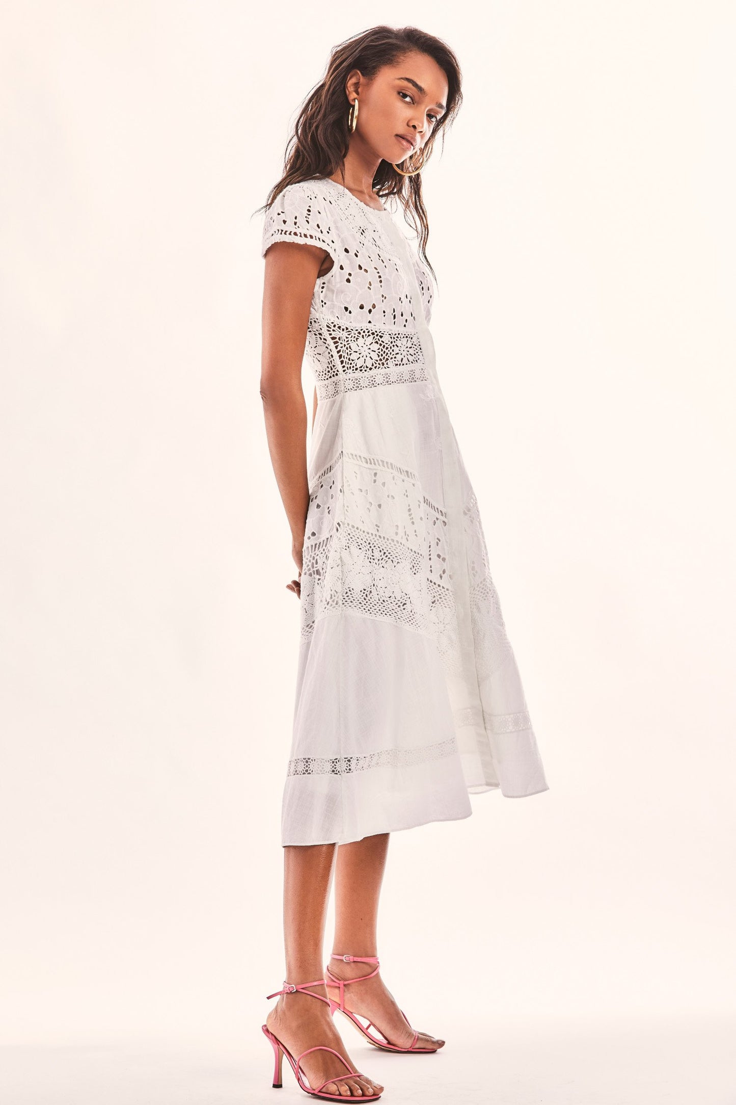 Load image into Gallery viewer, Adaly Dress True White - Dress
