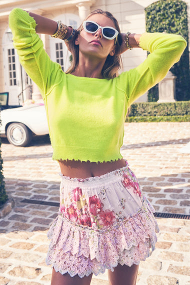 Cairo Skirt Garden Glow Pink - Skirt