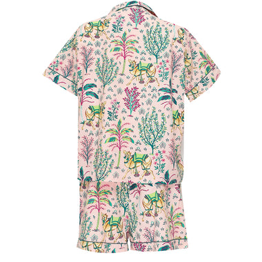 Camel’s Courtyard Short Sleep Set Rose - Pajama
