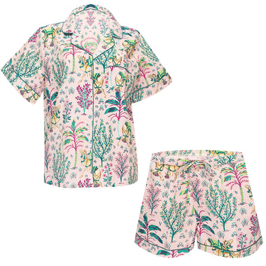 Camel’s Courtyard Short Sleep Set Rose - Pajama