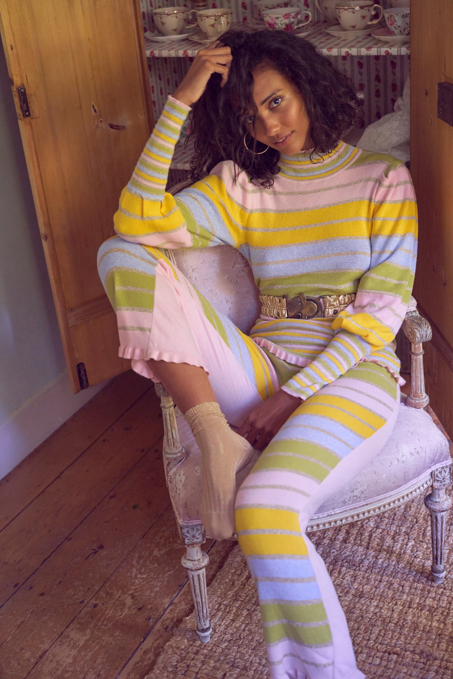 Load image into Gallery viewer, Kaiden Pant Pastel Party - Bottoms
