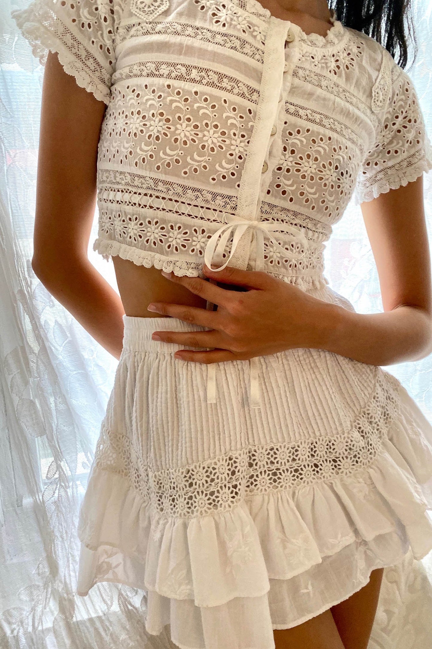 Cotton Cropped Top