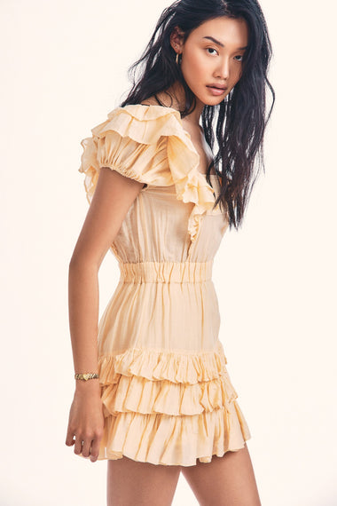 Ivoire Dress Warm Sand - Dress