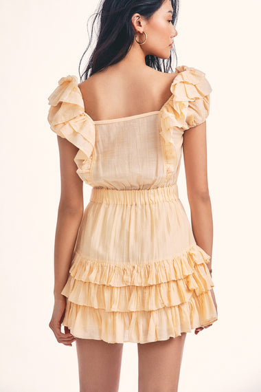 Ivoire Dress Warm Sand - Dress