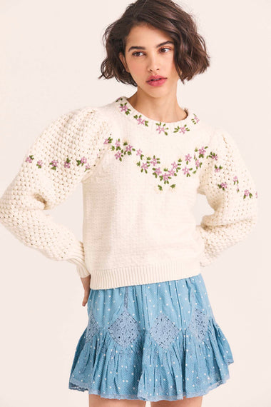 Kenzly Pullover Ivory - Pullover