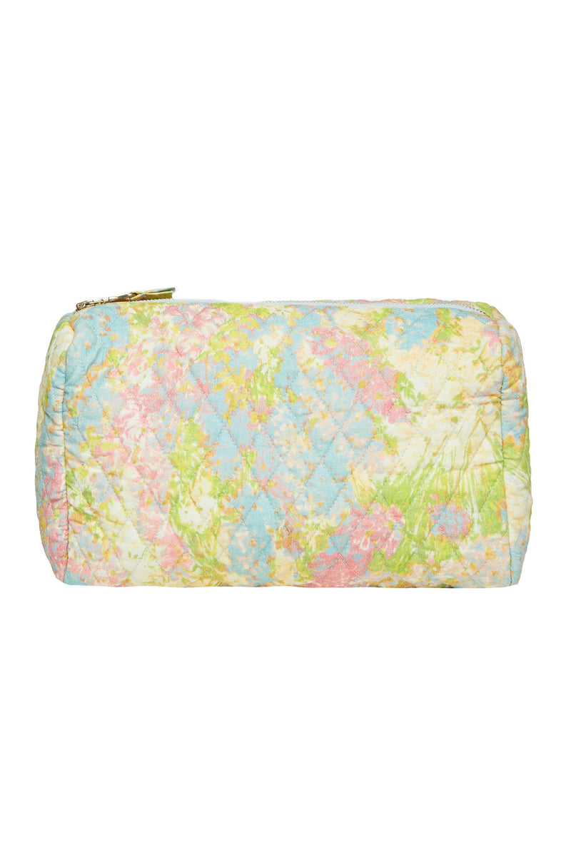 Cosmetic Bag in Watercolour Floral Print