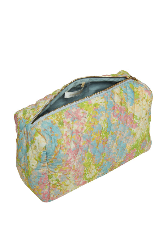 Cosmetic Bag in Watercolour Floral Print