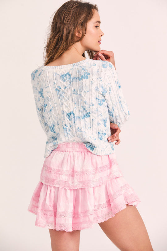 Double Layer Mini Skirt
