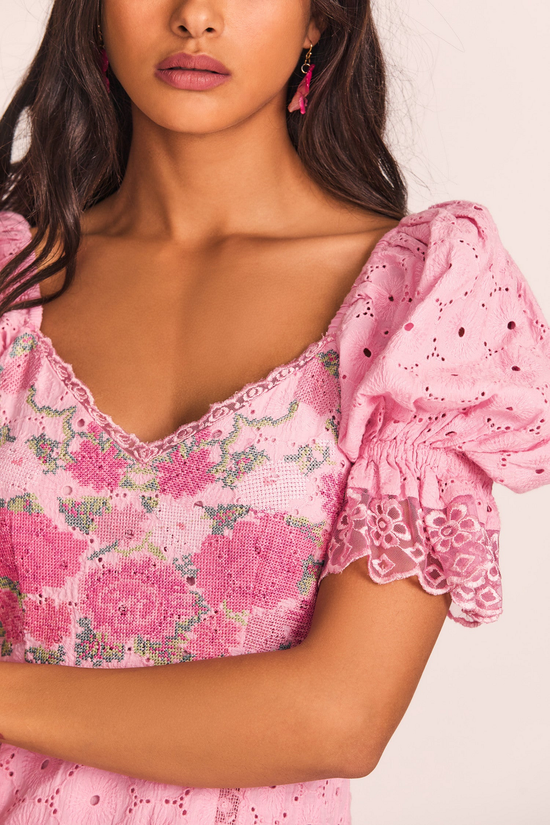 Thressey Dress Frosted Berry