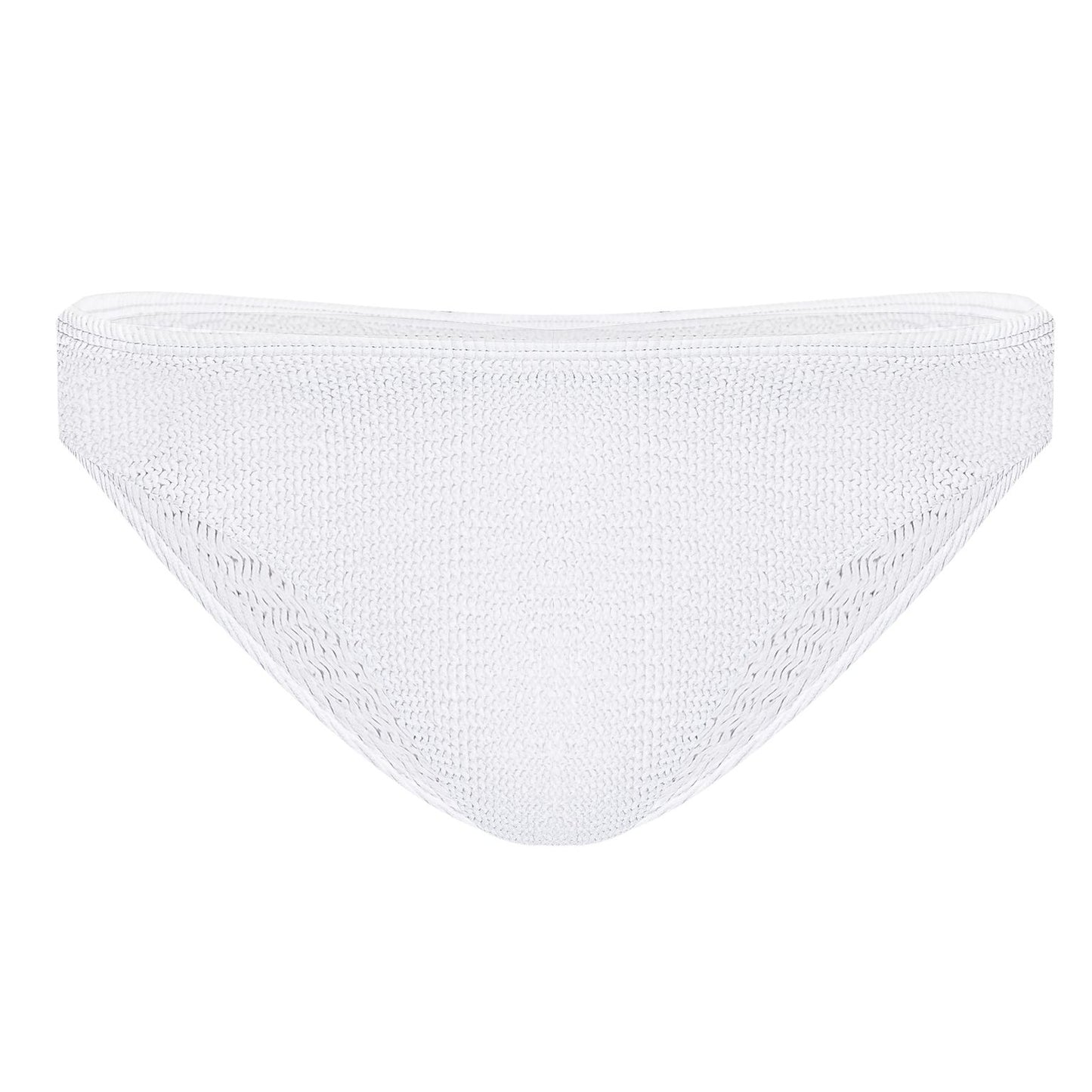 Barcelona Classic Bikini Full Bottoms White