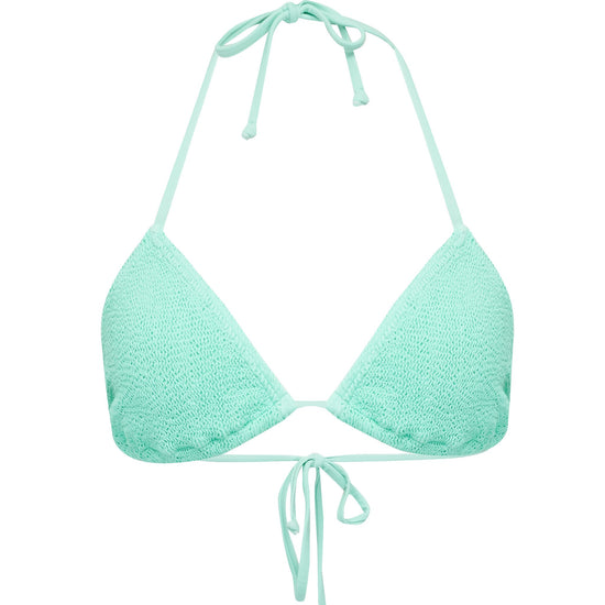Jamaica Triangle Bikini Top Aqua Mint