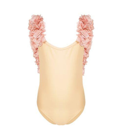 Kids After Party Nude & Dusty Pink One Piece - Girls One Piece