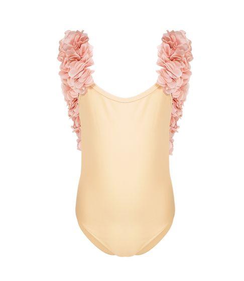 Load image into Gallery viewer, Kids After Party Nude &amp;amp; Dusty Pink One Piece - Girls One Piece
