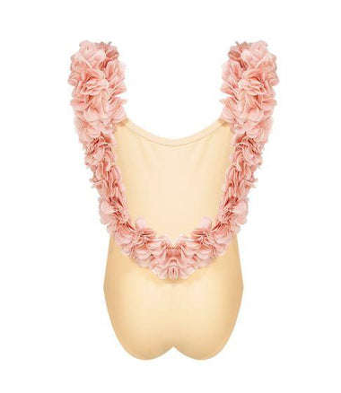 Kids After Party Nude & Dusty Pink One Piece - Girls One Piece