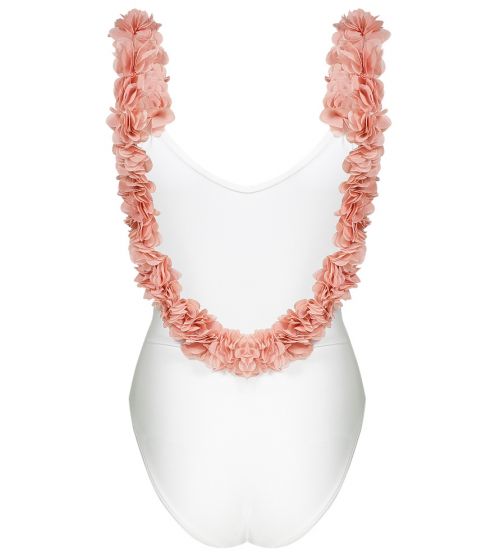 After Party White & Dusty Pink One Piece - One Piece