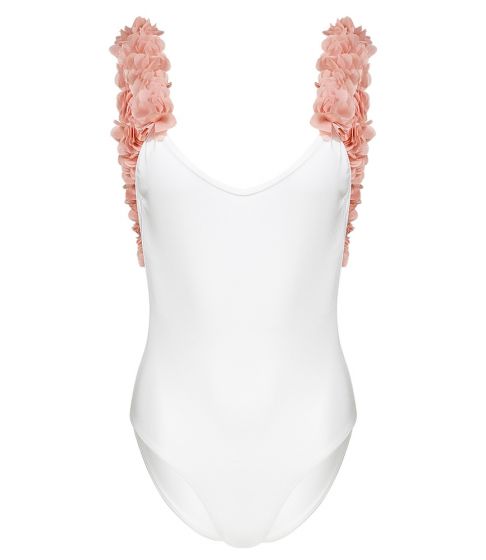 After Party White & Dusty Pink One Piece - One Piece