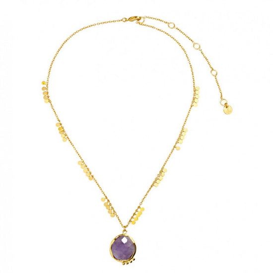 Load image into Gallery viewer, Maggi Necklace Amethyst
