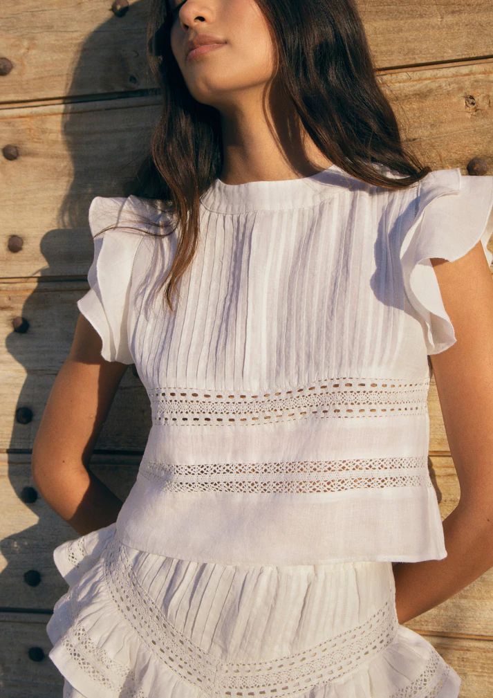 Claudia Top & Short Set Salt