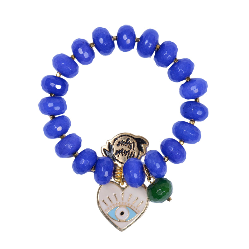 Sun Colour Bracelet Blue/White