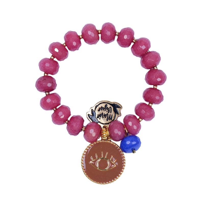 Sun Colour Bracelet Grape/Beige