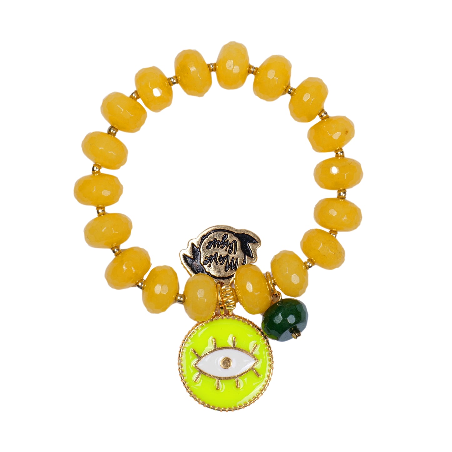 Load image into Gallery viewer, Sun Colour Bracelet Yellow/Neon Yellow - Bracelet
