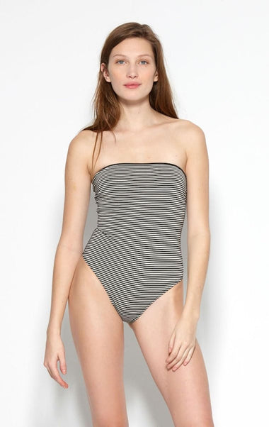 Marysia Adelaide Maillot in Panna/Black - One Piece