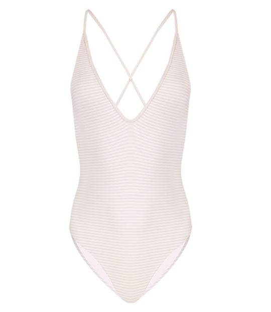 Marysia Harbour Island Maillot in Seta/Panna - One Piece