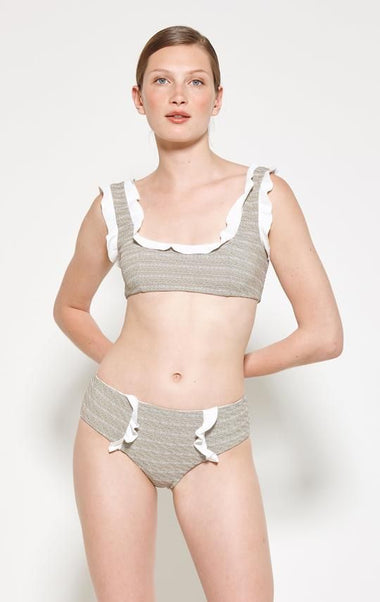 Marysia Kayenta Bottom Brick Print - Bikini Bottom