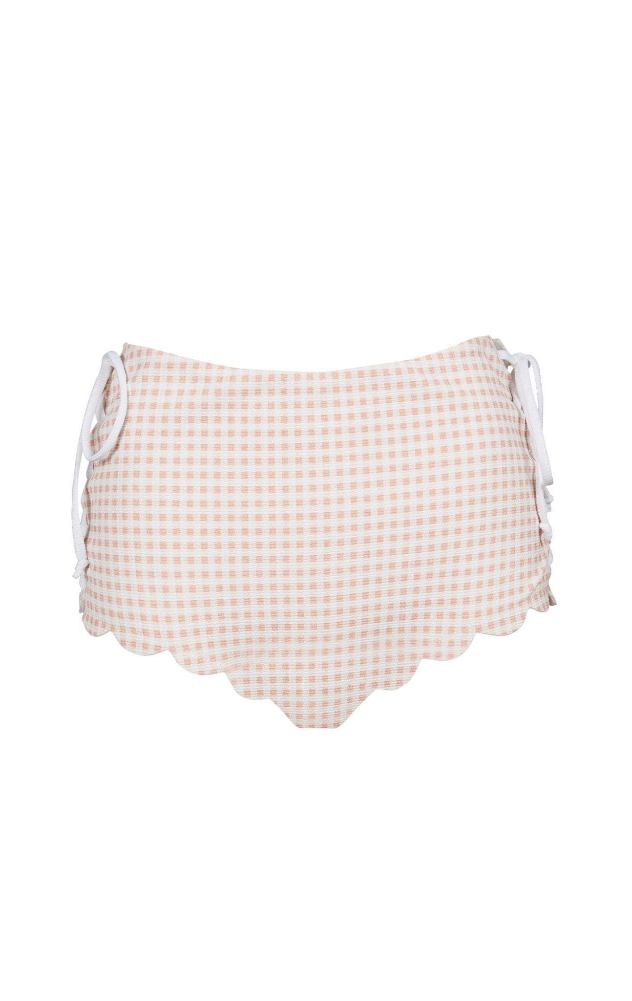 Load image into Gallery viewer, Palm Springs Tie Bikini Bottom Midi Lemonade - Bikini Bottom
