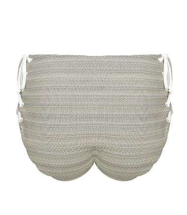 Marysia Palm Springs Tie Bottoms Brick Print - Bikini Bottom