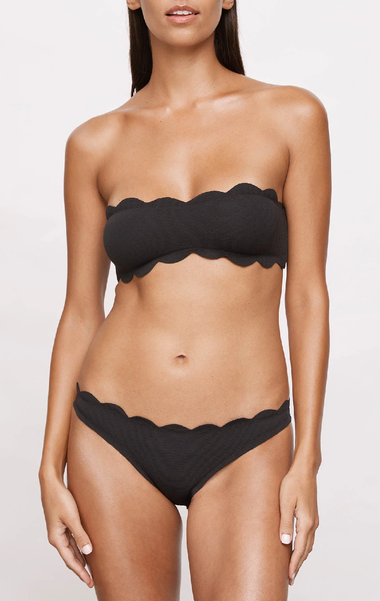 Santa Barbara Bikini Bottom Black/Indigo - Bikini Bottom