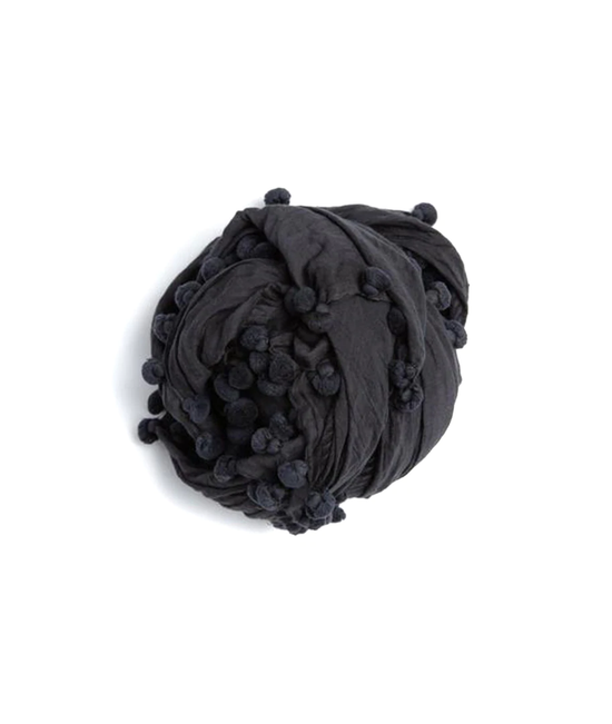 Dupatta Plain Shawl, Black