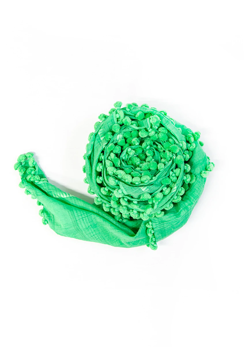 Load image into Gallery viewer, Dupatta Plain Shawl Island Green - ONE SIZE - Sarong
